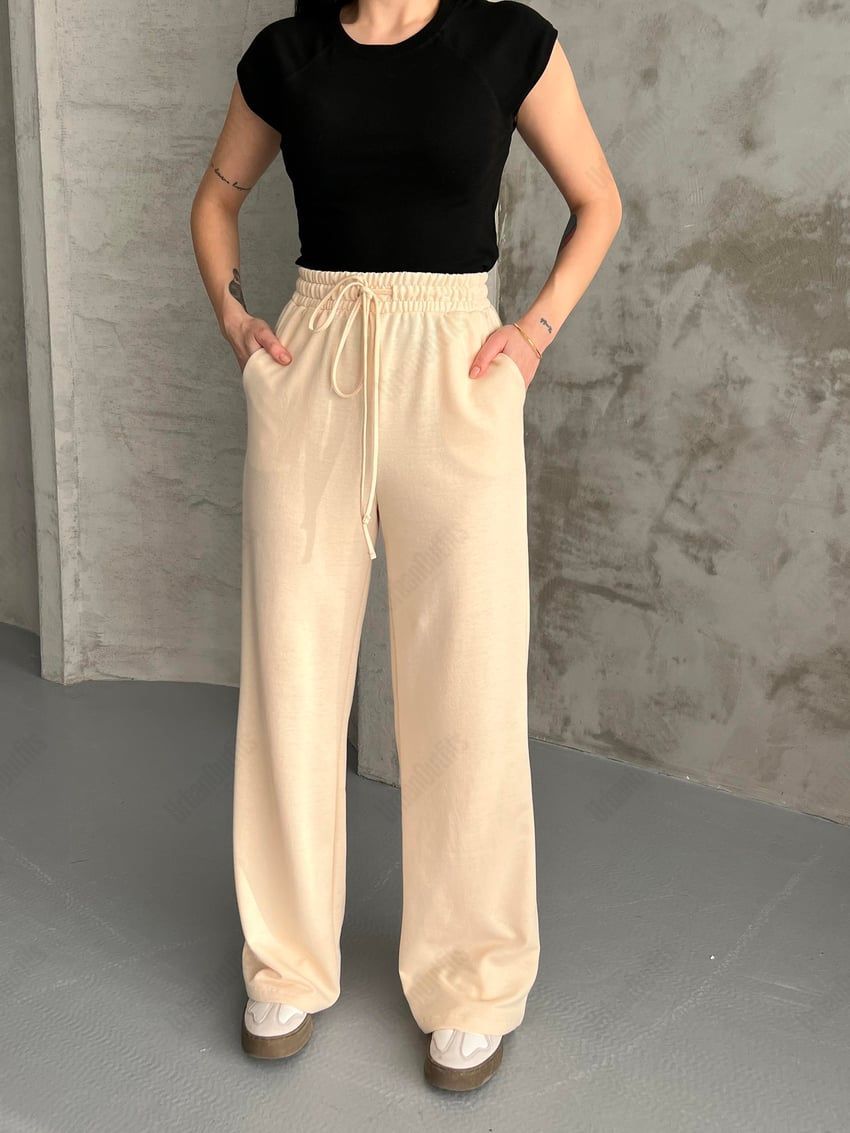 UrbanOutfits Women Summer Sweatpants Women (Summer) Wide-Leg Sweatpant