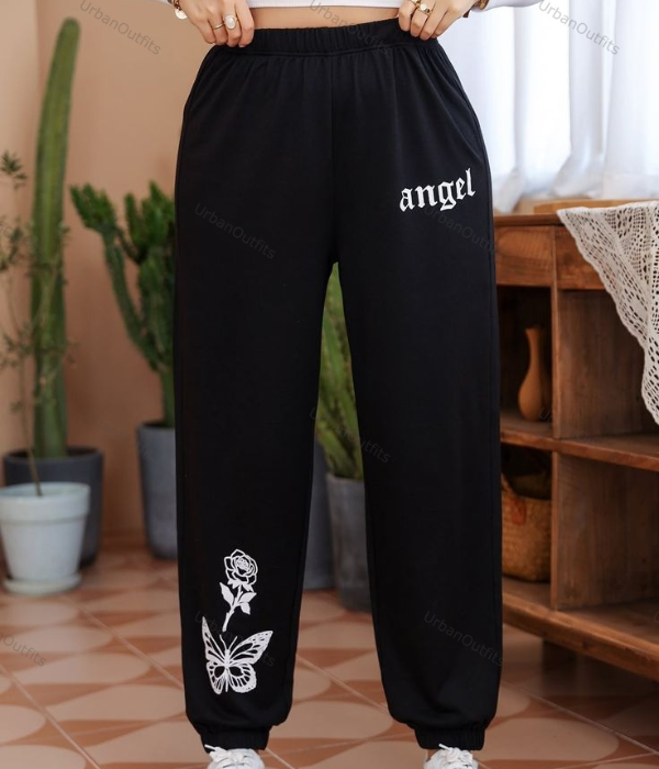UrbanOutfits Women Sweatpants ' Angel 'Women Oversized Sweatpants