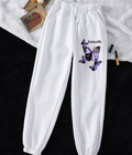 UrbanOutfits Women Sweatpants White / Cotton-Fleece / S 'Butterfly ' Women Oversized Sweatpants