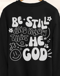 UrbanOutfits Women sweatshirt Black / Cotton-Fleece / S GOD - Women Oversized Sweatshirt