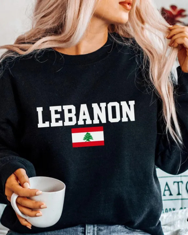 UrbanOutfits Women sweatshirt Black / Cotton-Fleece / S LEBANON 🇱🇧 - Women Oversized sweatshirt