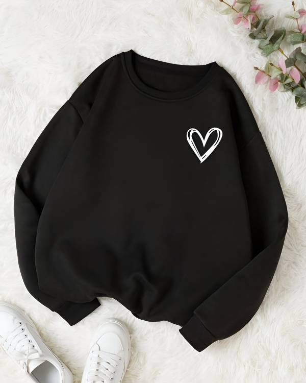 UrbanOutfits Women sweatshirt Black / Cotton-Fleece / S 🤍 - Women Oversized sweatshirt