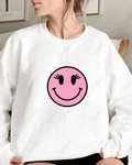 UrbanOutfits Women sweatshirt White / Cotton-Fleece / S Emoji -  Women Oversized sweatshirt