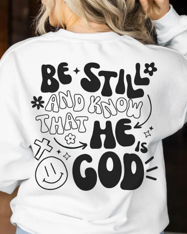 UrbanOutfits Women sweatshirt White / Cotton-Fleece / S GOD - Women Oversized Sweatshirt
