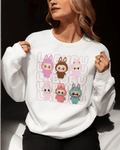 UrbanOutfits Women sweatshirt White / Cotton-Fleece / S LABUBU - Women Oversized sweatshirt