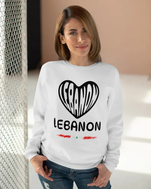 UrbanOutfits Women sweatshirt White / Cotton-Fleece / S Lebanon - Women Oversized sweatshirt