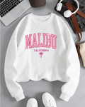 UrbanOutfits Women sweatshirt White / Cotton-Fleece / S MALIBU -  Women Oversized sweatshirt