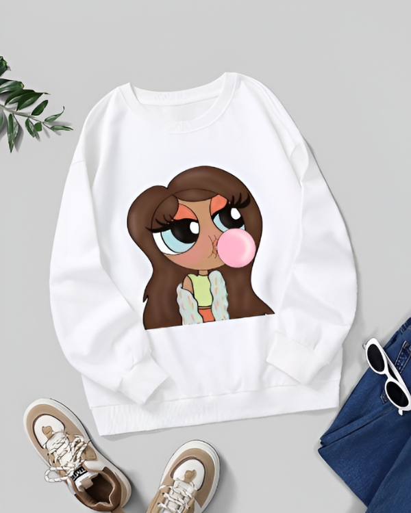 UrbanOutfits Women sweatshirt White / Cotton-Fleece / S TAY - Women Oversized Sweatshirt