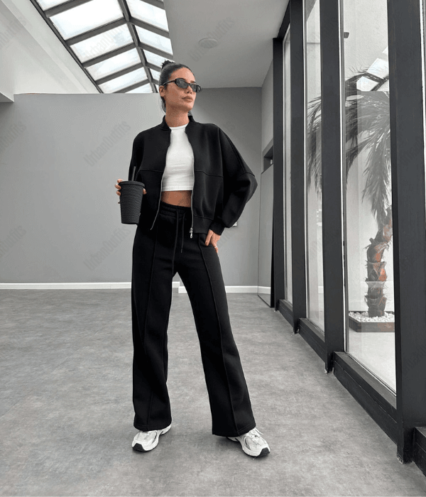 UrbanOutfits Women Tracksuit Black / Cotton-Fleece / S Women Tracksuit