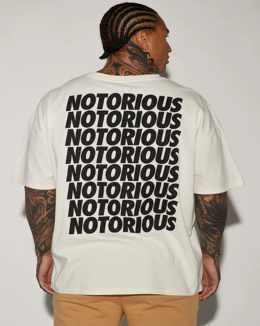 NOTORIOUS men Oversized T-Shirt